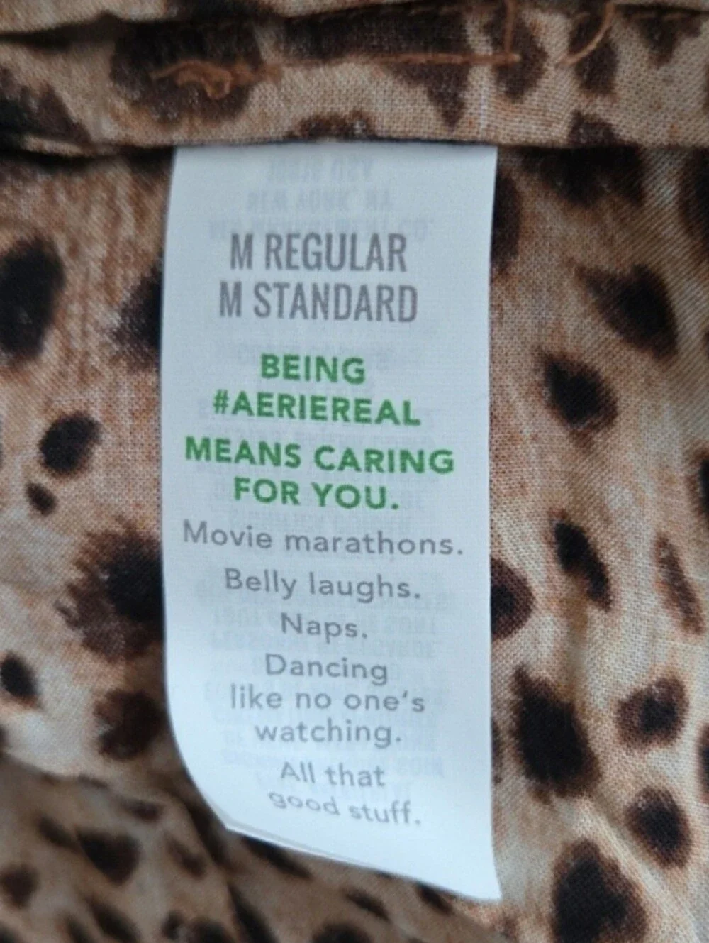 Aerie Leopard Print Party Pant, Size M ~ NWT - Picture 13 of 14